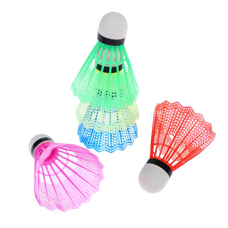 Badminton Shuttlecock - ~6/12 штук в упаковке. Прочные пластиковые