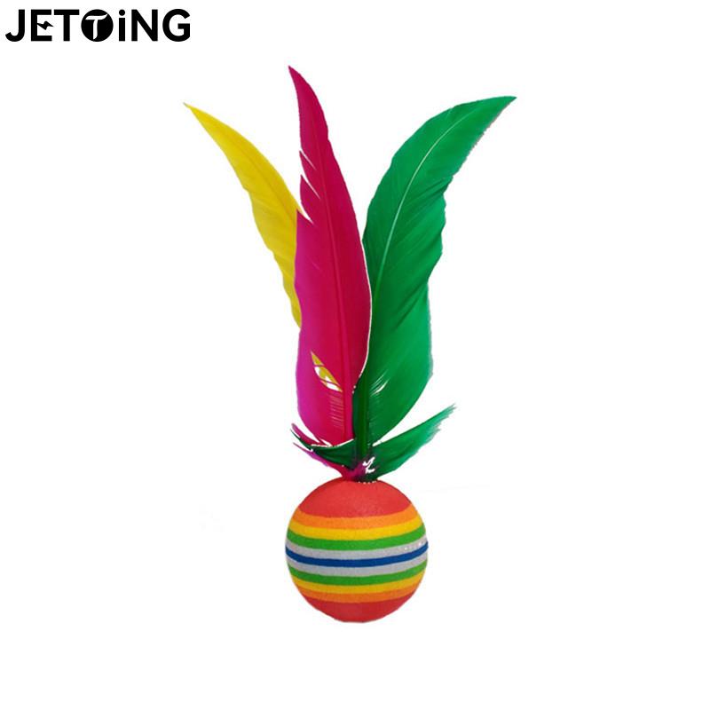 Feather Shuttlecock - Набор детских шаров для бадминтона, резиновый