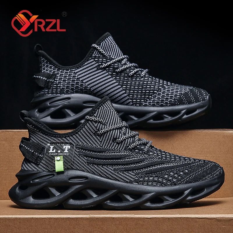 Badminton Shoes - YRZL мужские спортивные черные кроссовки для