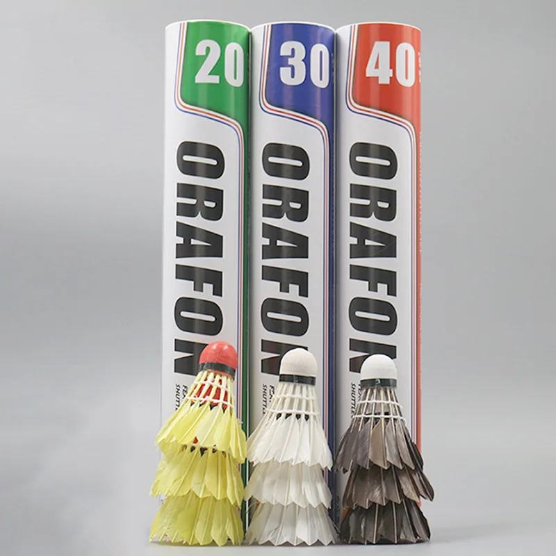 12 шт./компл. для бадминтона 2 – обзор и цена Feather Shuttlecock