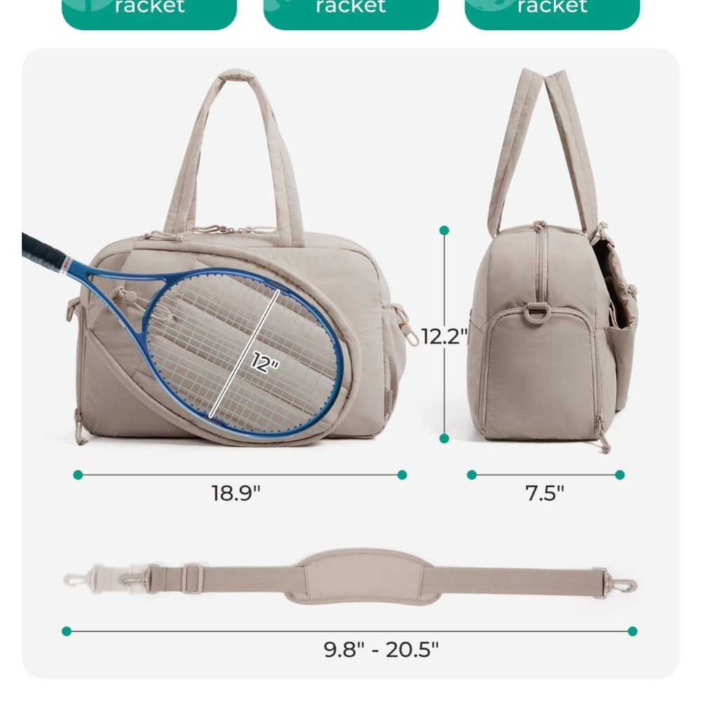 Новая универсальная сумка-тоут – обзор и цена Badminton Bag