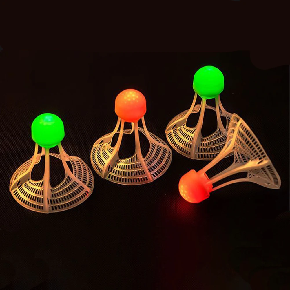 Светящийся в темноте ветрозащи – обзор и цена Feather Shuttlecock