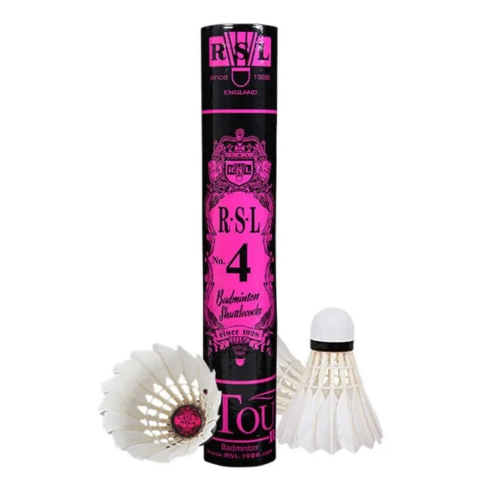 Оригинальные воланы RSL №4, №5 – обзор и цена Feather Shuttlecock