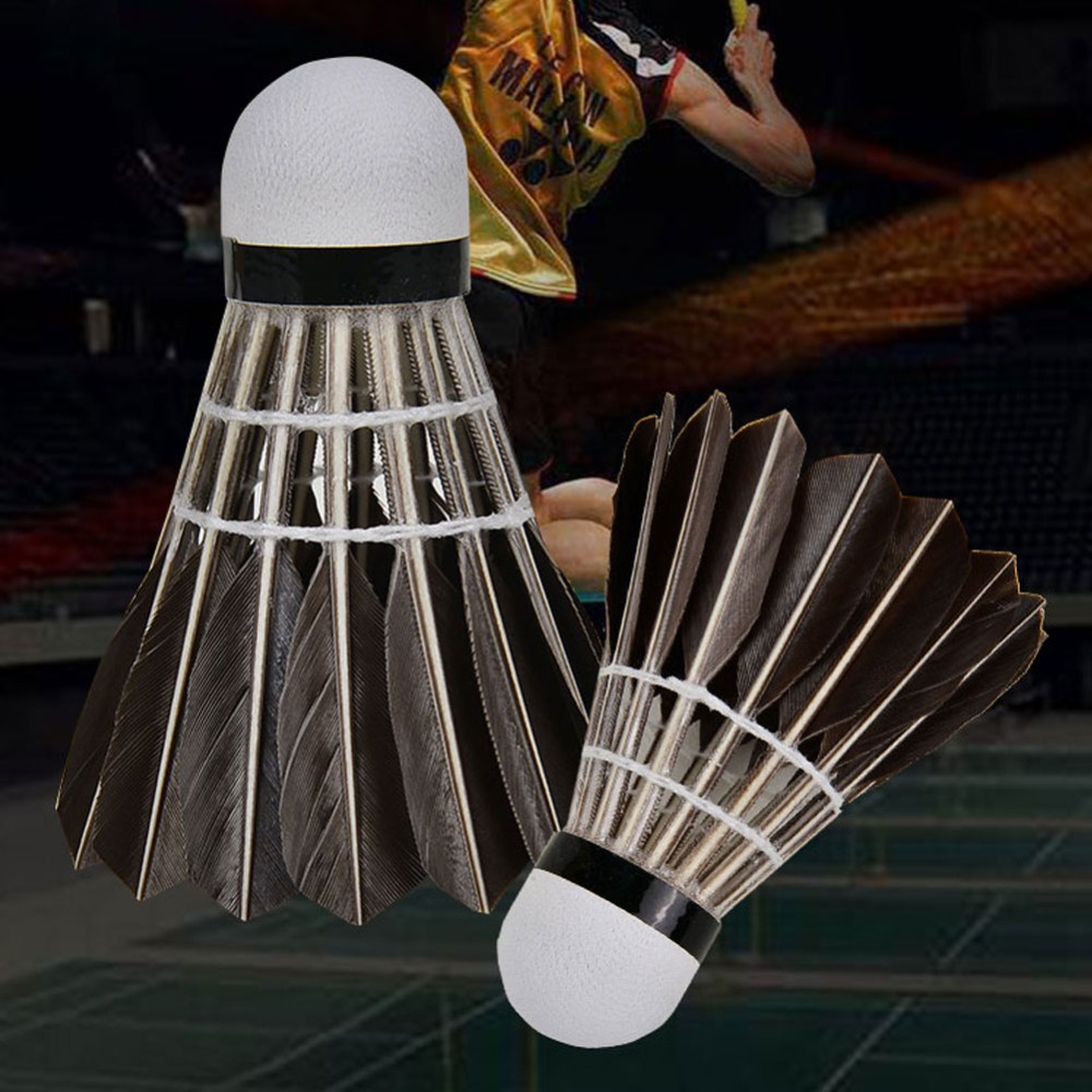 3/6/12 шт. Профессиональные пр – обзор и цена Feather Shuttlecock