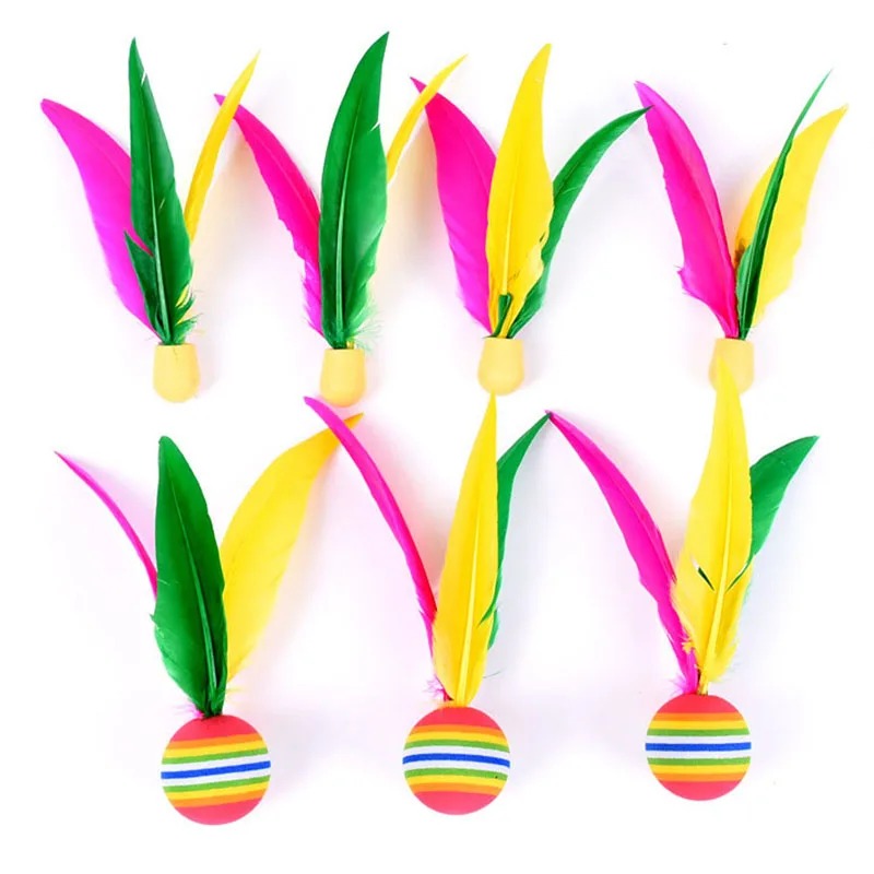 10 шт. уличных бадминтонных во – обзор и цена Feather Shuttlecock