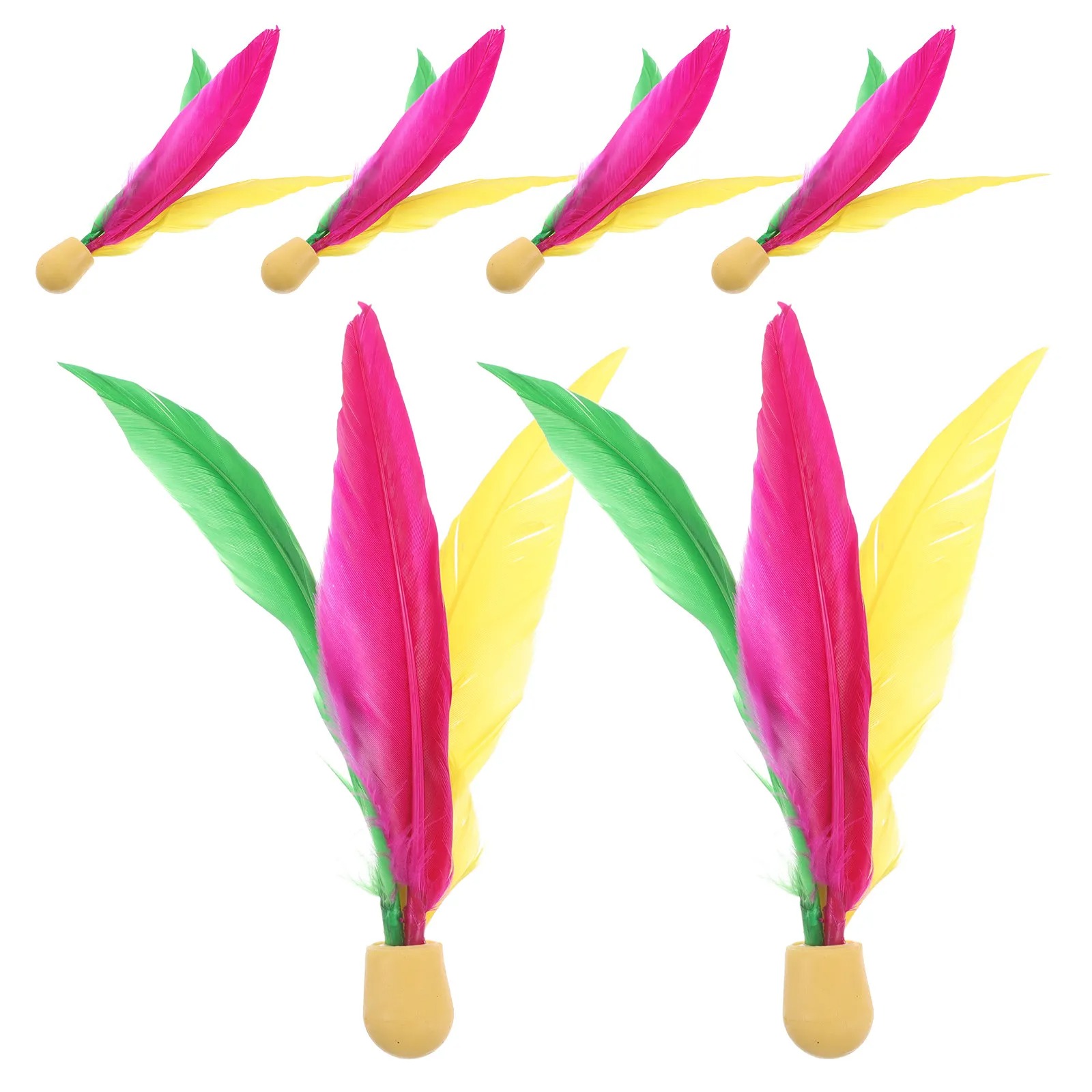10 шт. уличных бадминтонных во – обзор и цена Feather Shuttlecock