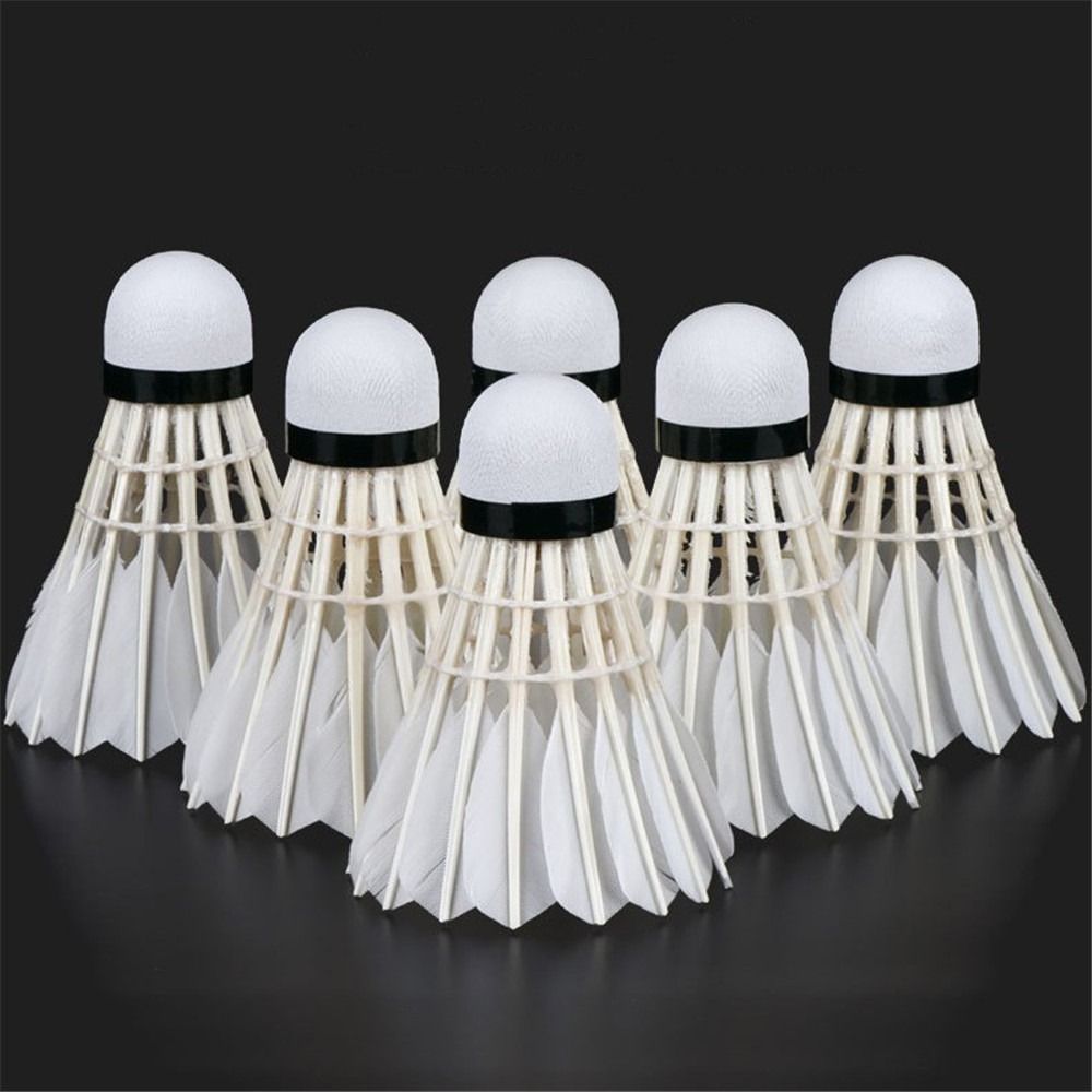 Новые белые воланы для бадминт – обзор и цена Feather Shuttlecock
