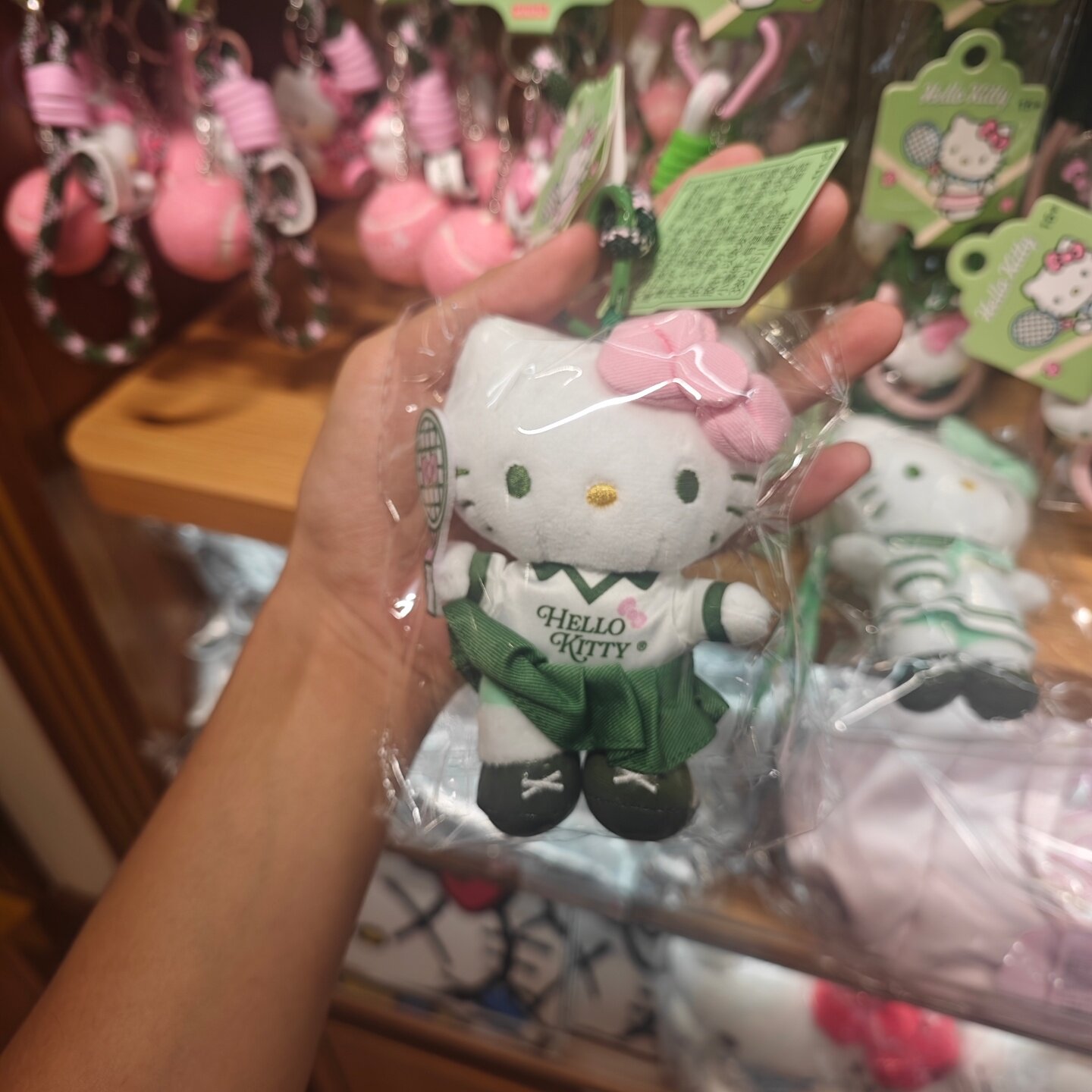 Серия брелоков Sanrio Hello Ki – обзор и цена Badminton Bag